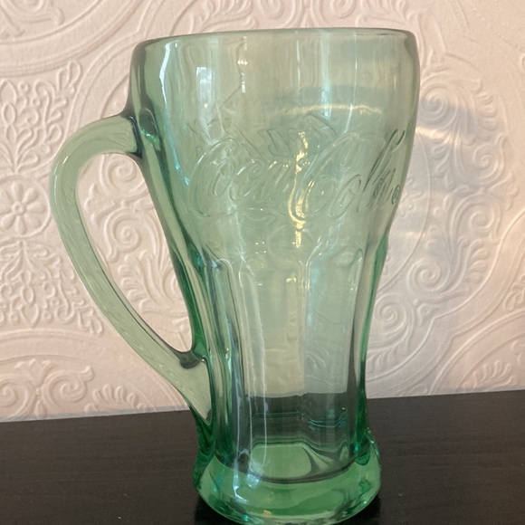 14oz thick coke glass mug ~ coca-cola - Picture 4 of 9